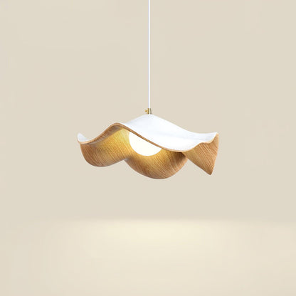 Lampe Suspendue Élégante Lotus Métal et Résine - Foivo
