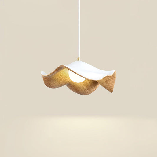 Lampe Suspendue Élégante Lotus Métal et Résine - Foivo