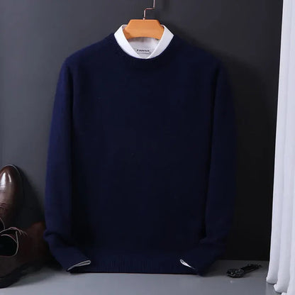 Pull Homme Cashmere Doux Élégant Classique
