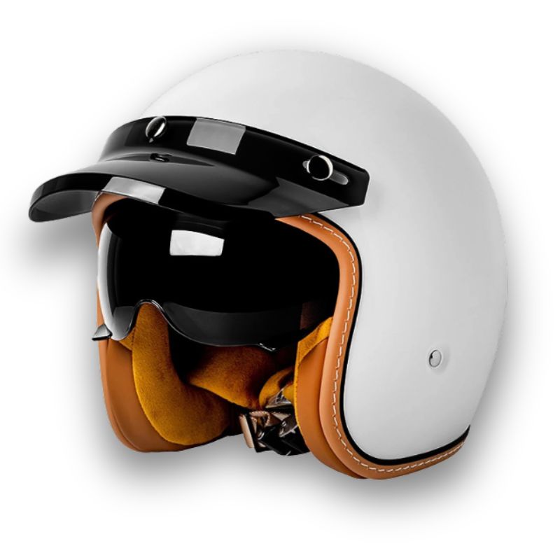 Casque de Moto Unisexe Design Classique 9
