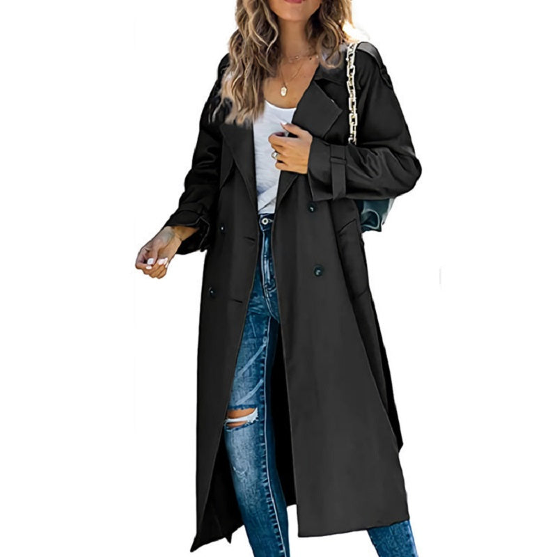 Manteau Long Femme Classique et Chic - Foivo