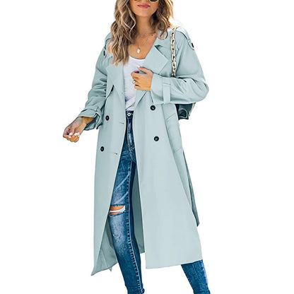 Manteau Long Femme Classique et Chic