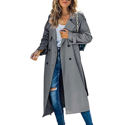 Manteau Long Femme Classique et Chic