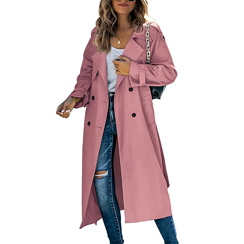Manteau Long Femme Classique et Chic