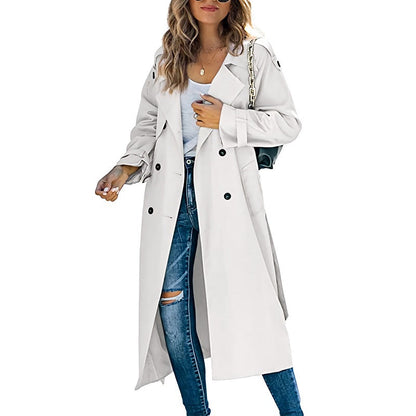 Manteau Long Femme Classique et Chic