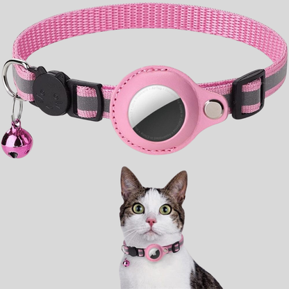 Collier GPS Réfléchissant Sécurité Chat