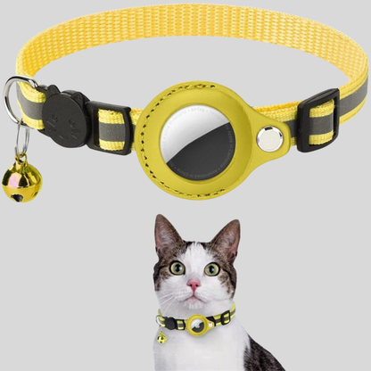 Collier GPS Réfléchissant Sécurité Chat