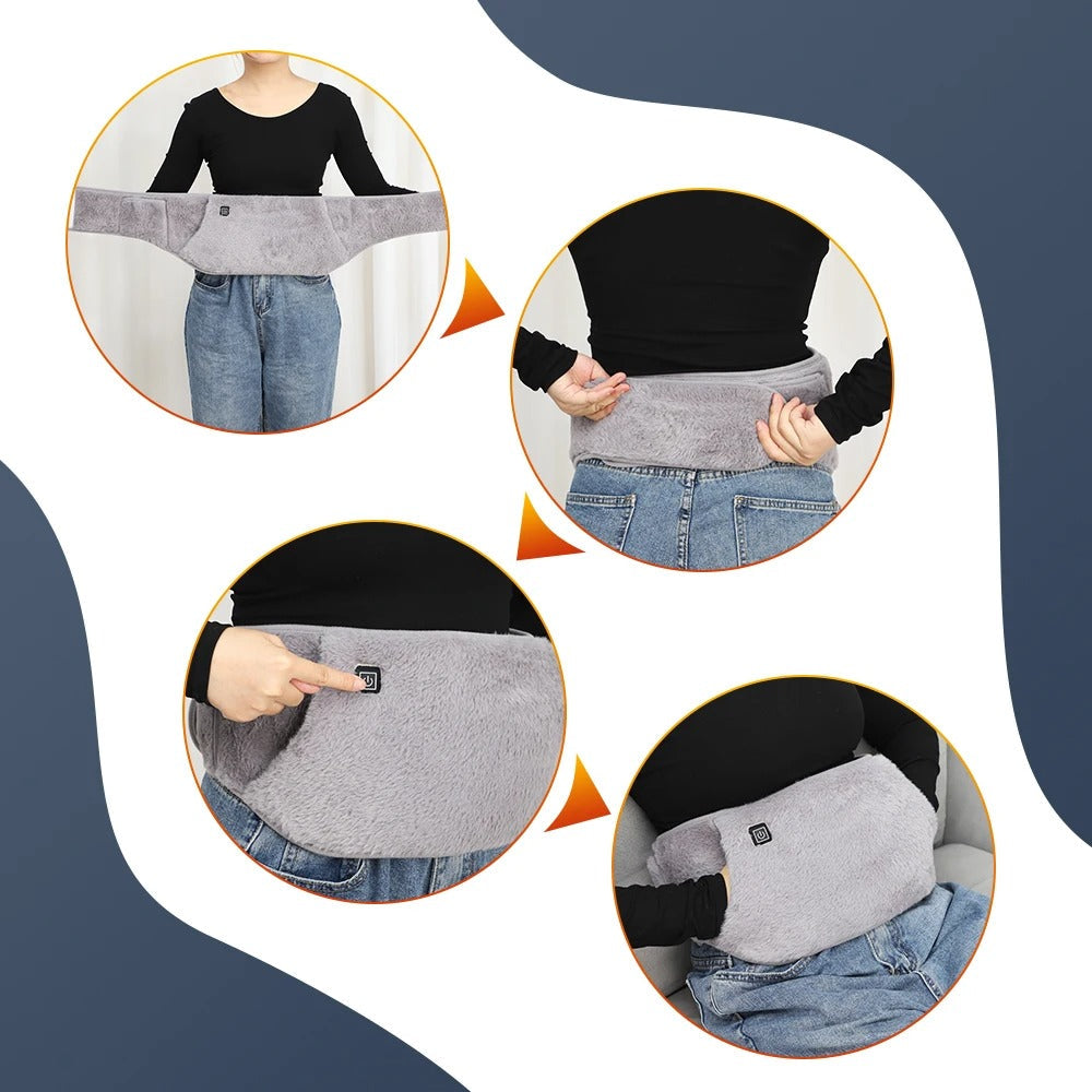 Ceinture Chauffante Électrique avec Poche Pratique 2