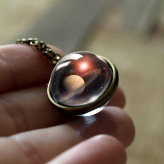 Collier Cosmique Étoilé pour les Amateurs d'Espace - Foivo