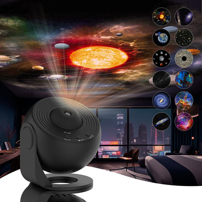 Lampe Projecteur Galaxy Élégant 360° avec Effets Dynamiques
