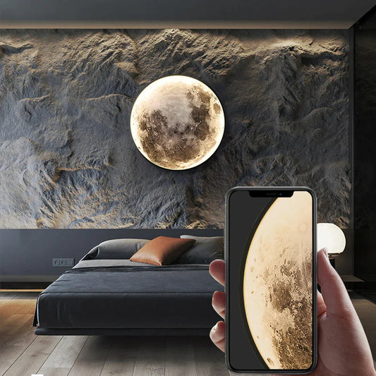 Lampe Murale LED Rond | Éclairage Doux et Déco Chic - Foivo