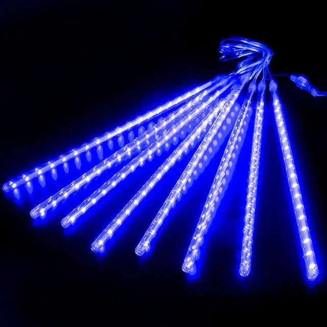 Lumières LED Cascade de Feu d'Artifice | Éclairage Enchantant Énergie Économique