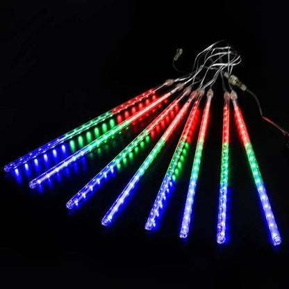 Lumières LED Cascade de Feu d'Artifice | Éclairage Enchantant Énergie Économique