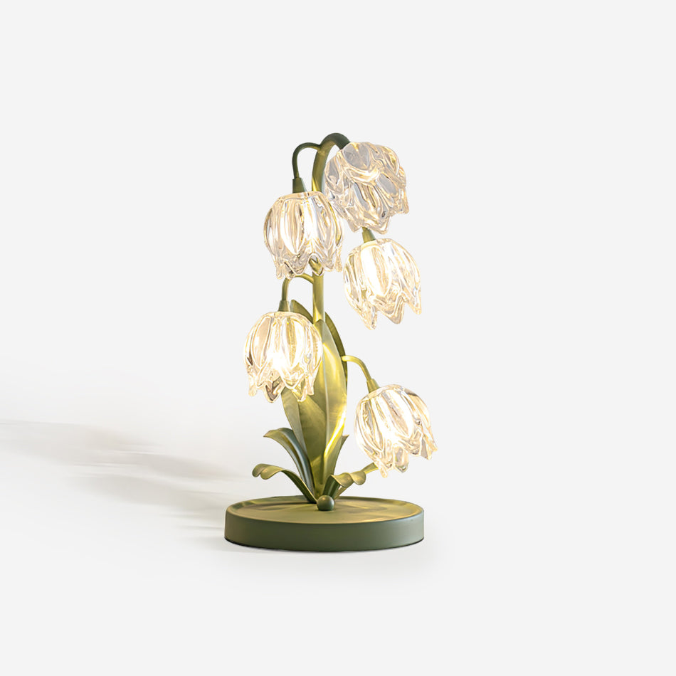 Lampe de Table Florale Élégante Décorative - Foivo