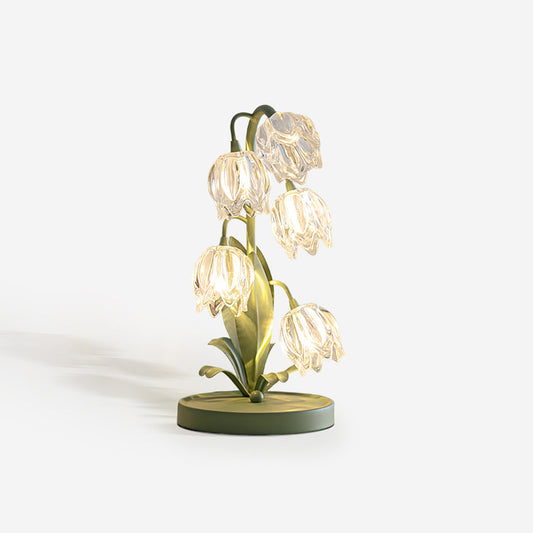 Lampe de Table Florale Élégante Décorative - Foivo