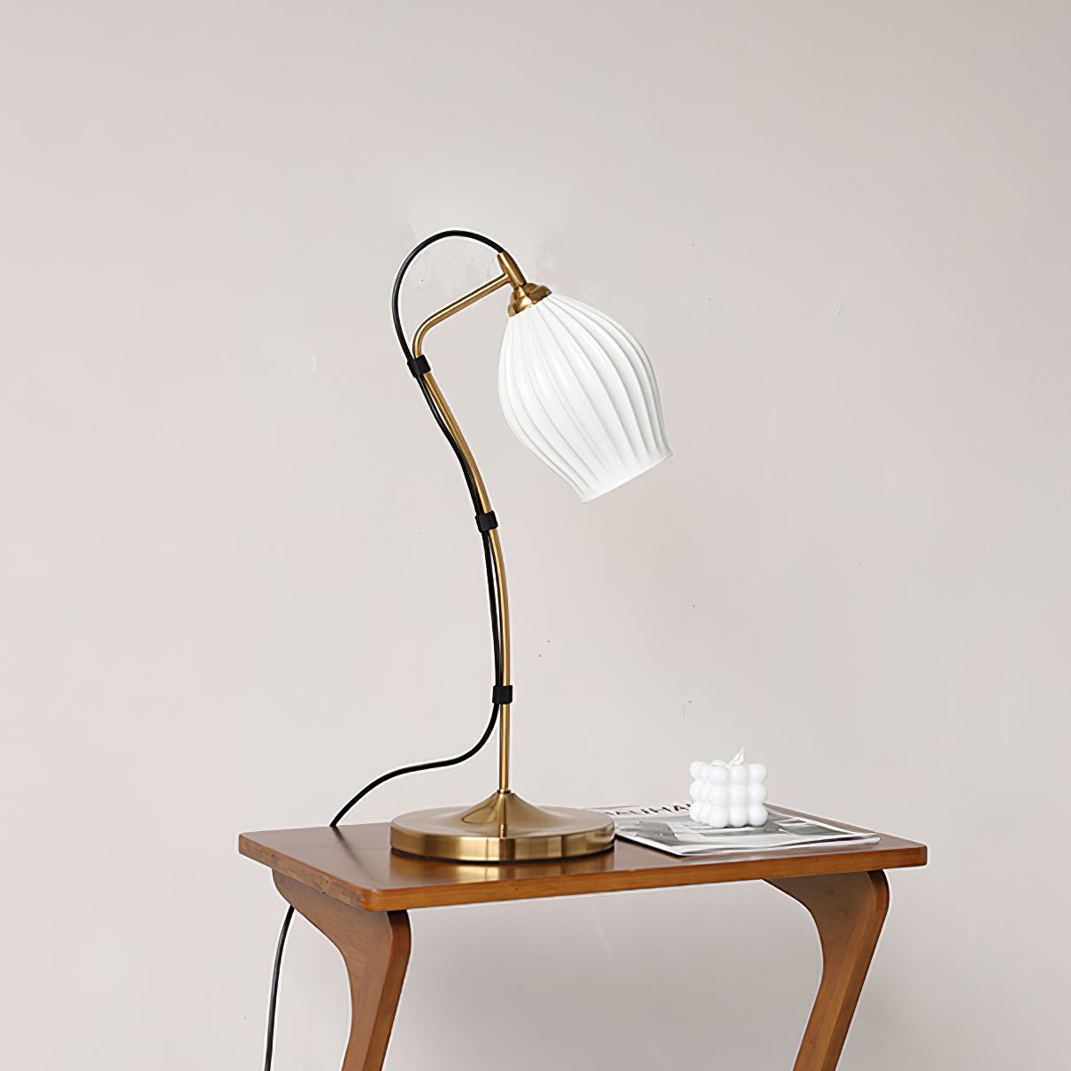 Lampe de Table Céramique Décorative Texturée