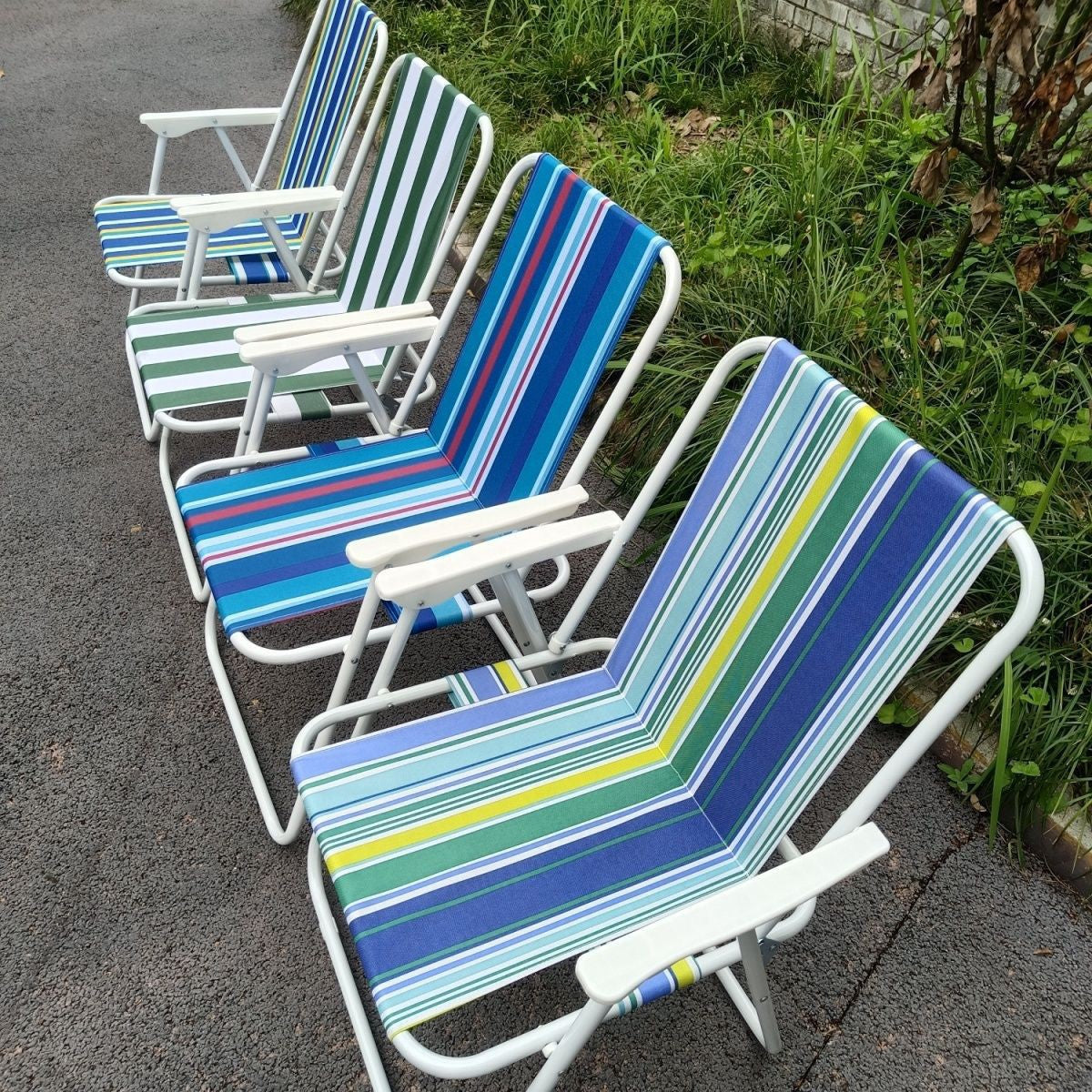 Chaise longue pour extérieur confortable et portable 2