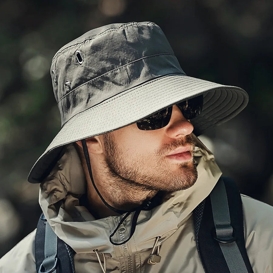 Chapeau de Pêche Homme Été avec Protection UV 6