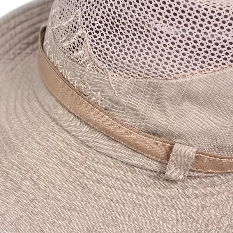 Chapeau de soleil d'extérieur avec large bord 6