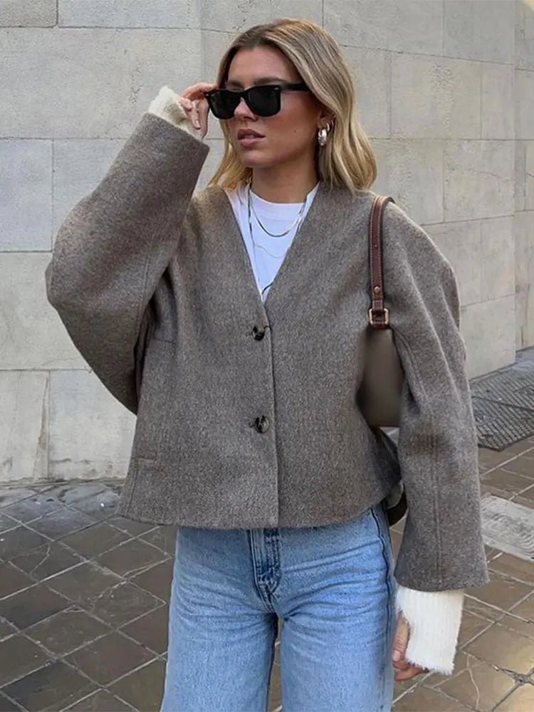 Manteau Féminin Élégant et Douillet pour Hiver