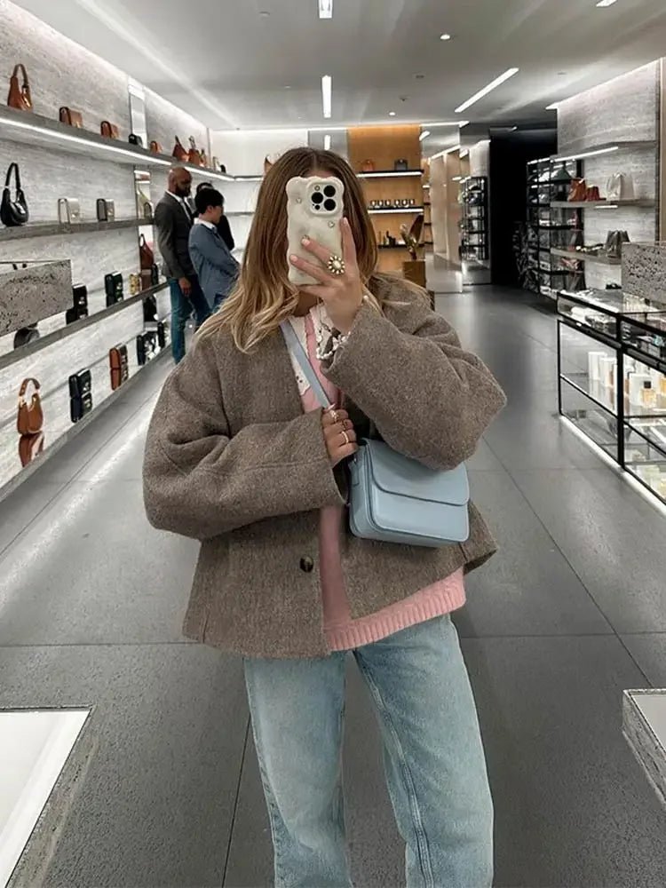 Manteau Féminin Élégant et Douillet pour Hiver