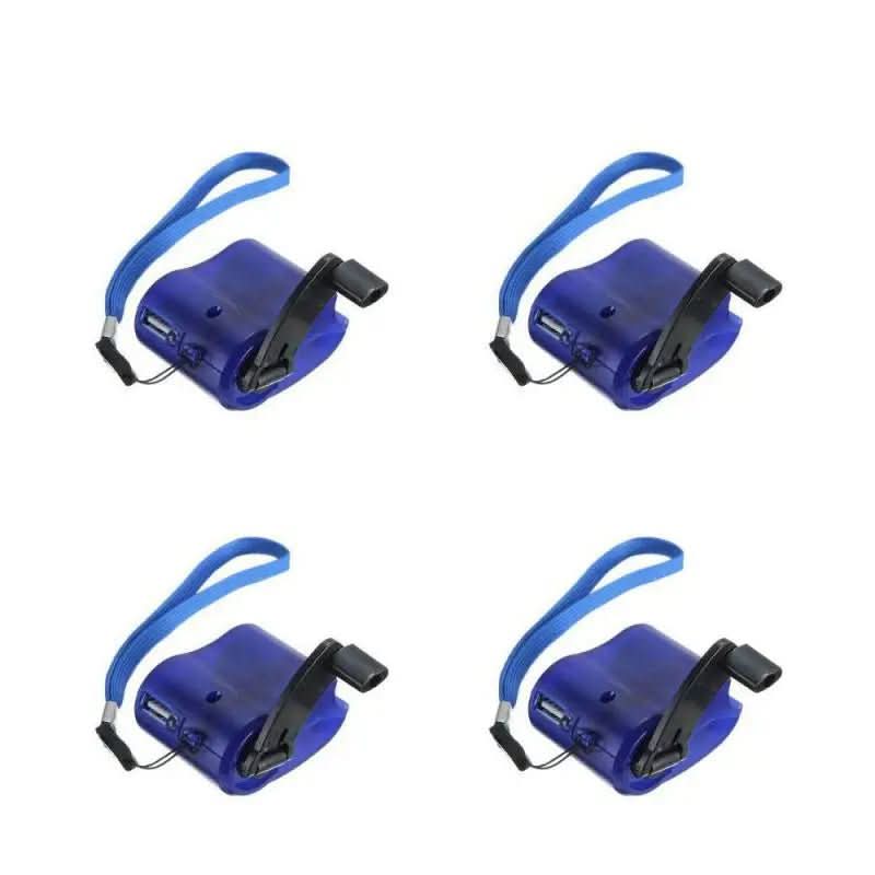 Chargeur d'Urgence Portable à Manivelle avec USB et LED 10