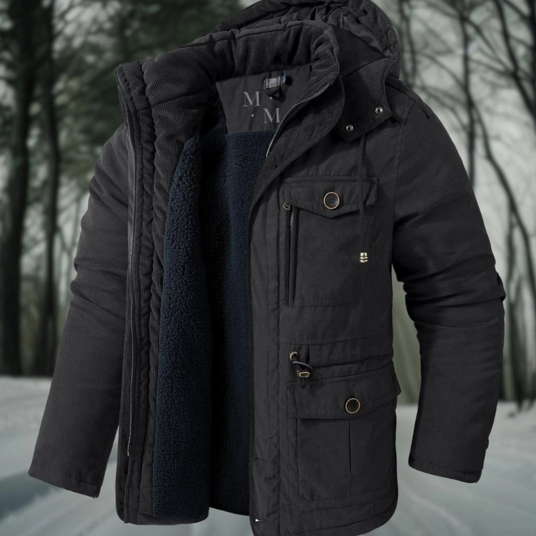 Veste Hiver Doublée Fourrure pour Homme - Foivo
