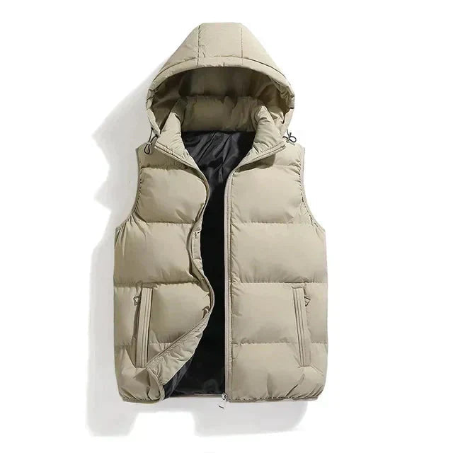 Veste Hiver Sans Manches Isolée Homme