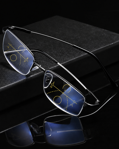 Lunettes Progressives Unisexe Verres Intelligents Vision Optimale