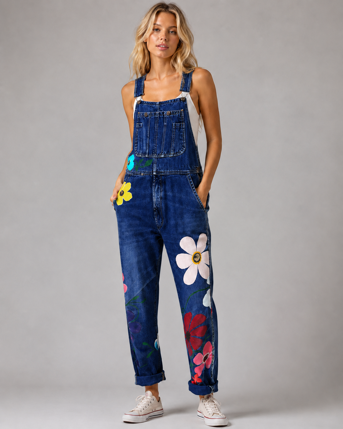 Combinaison Femme Jean Coupe Droite