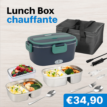 Boîte à Lunch Chauffante Portative ThermoZen
