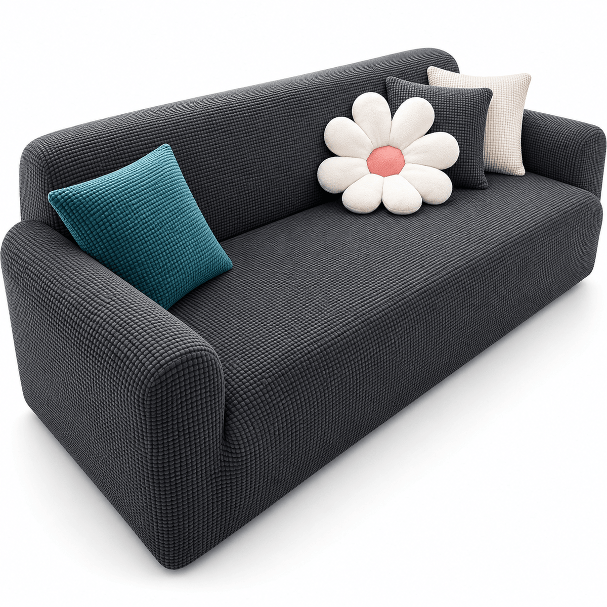 Housse de canapé Tissu Jacquard Antidérapante Durable