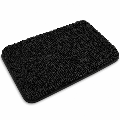 Tapis de Bain Antidérapant Chenille Ultra-absorbant