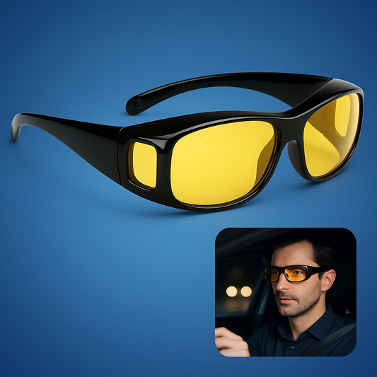Lunettes de Conduite Anti-Éblouissement Nocturnes - BlxckFR