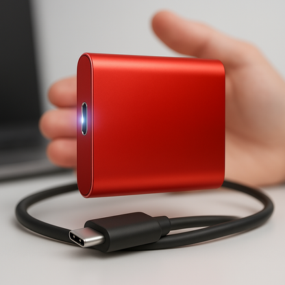 Disque Dur Externe USB-C Compacte et Rapide