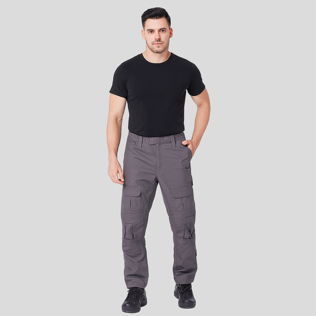 Pantalons de travail pratiques élastiques multi-poches