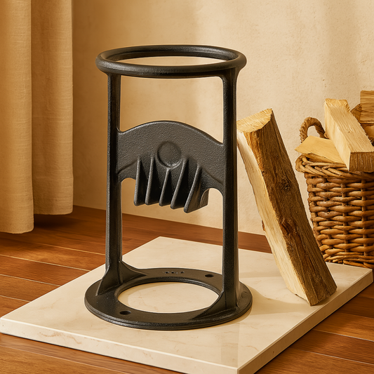 Hache à bois robuste pour fendre du bois de feu - BlxckFR