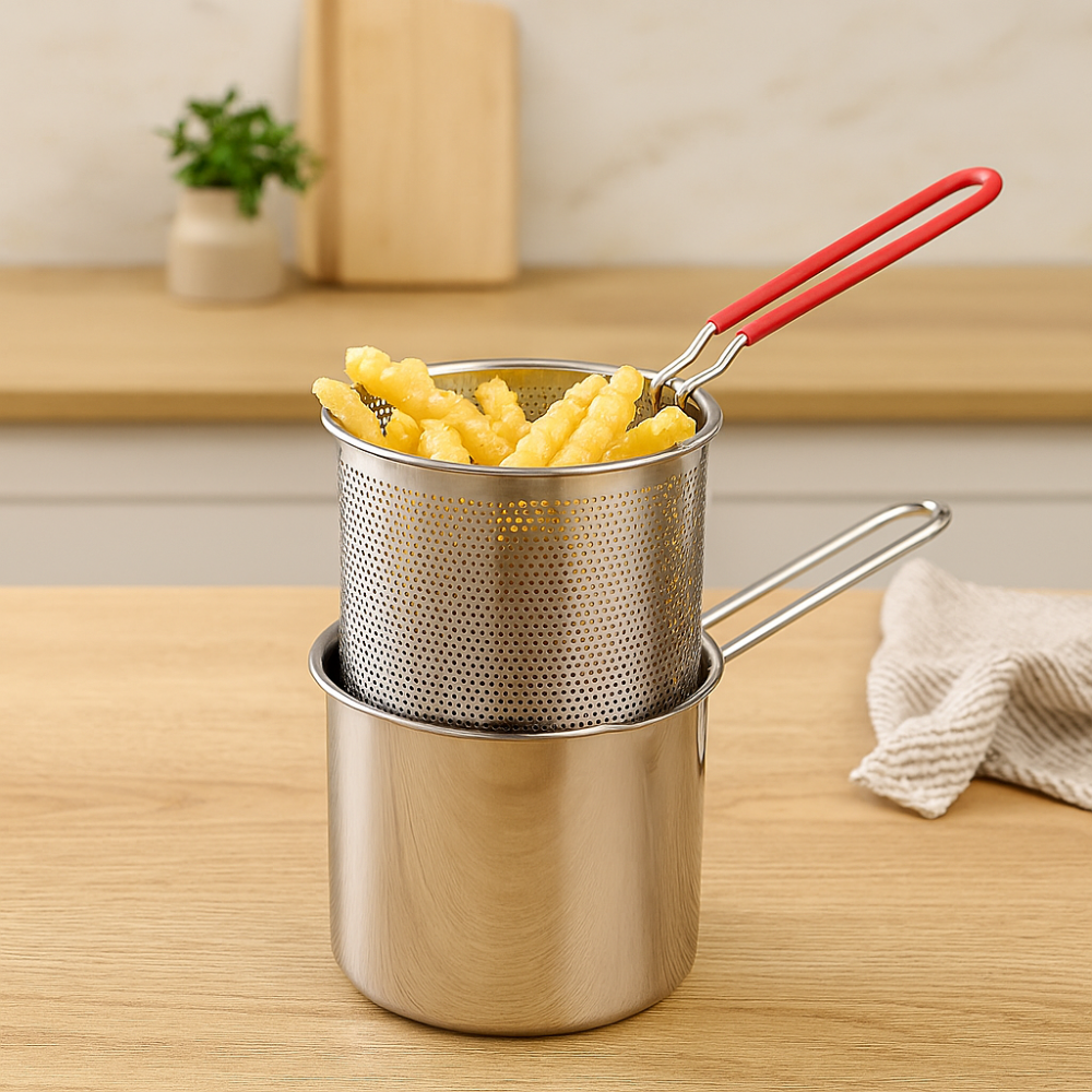Friteuse Électrique Compacte Économique - BlxckFR
