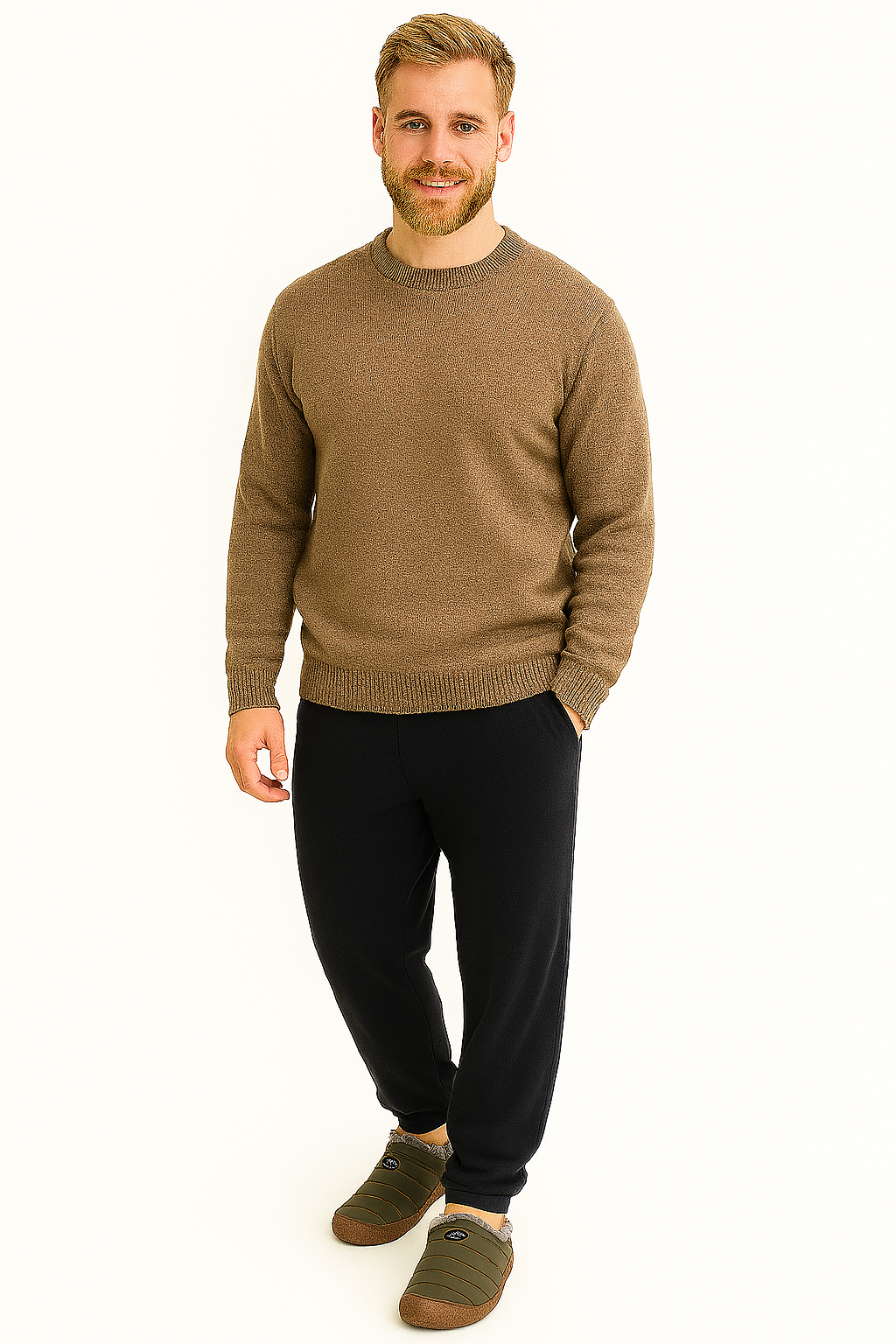 Chaussons Douillets pour Pieds Froids avec Semelle Grip - Foivo