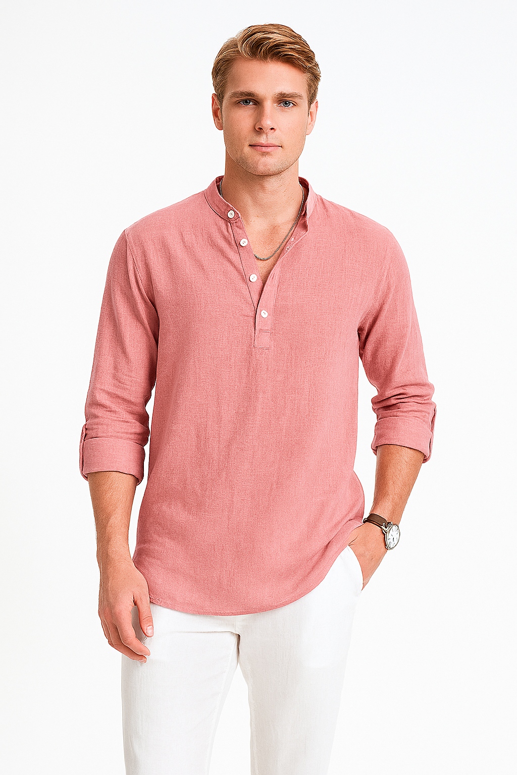 Chemise Été en Lin Respirant | Légère et Chic pour Femme - Foivo