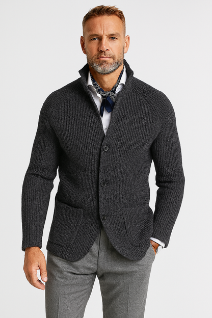 Cardigan Col Rond Chic et Doux - Foivo