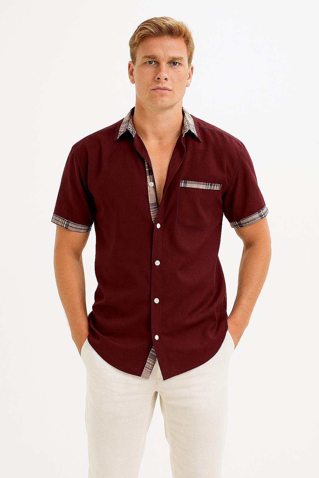Chemise Homme Décontractée pour Été - Foivo
