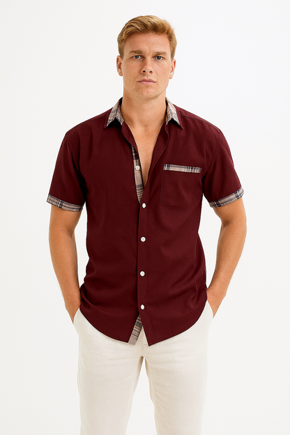 Chemise Homme Décontractée pour Été - Foivo