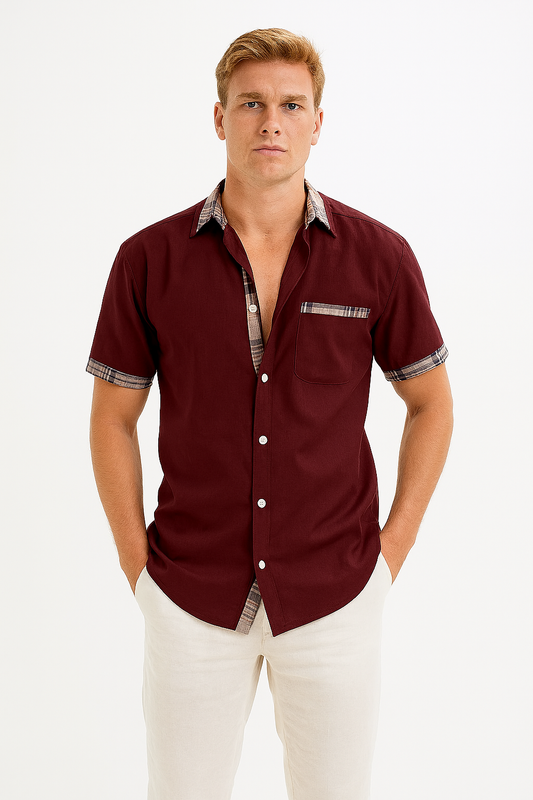 Chemise Homme Décontractée pour Été - Foivo