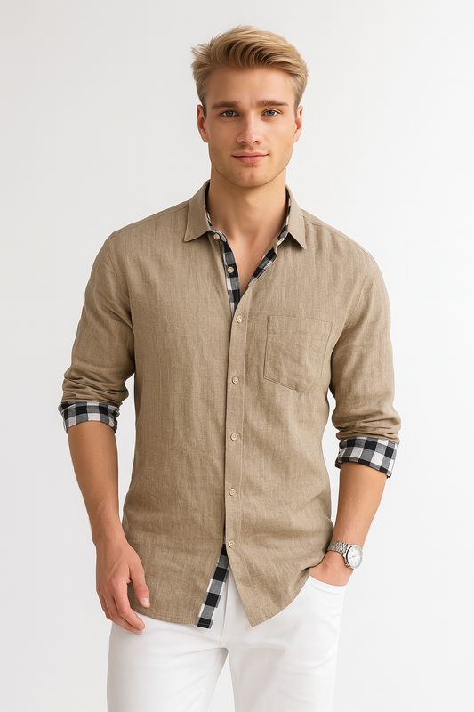 Chemise Élégante Slim Fit Homme - Foivo