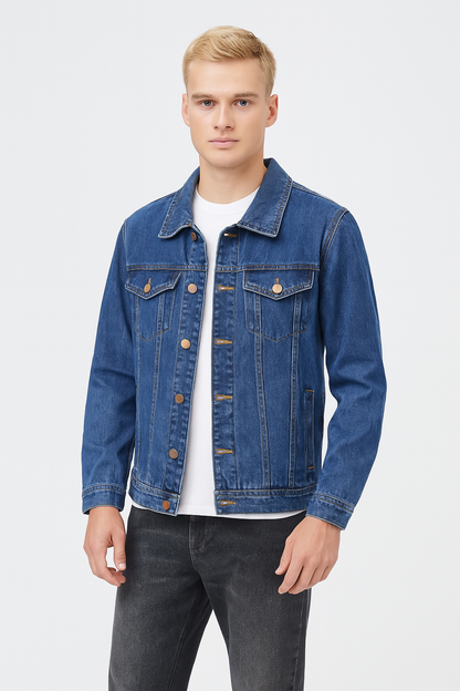 Veste Jean Classique pour Femme | Désign Élégant et Doux - Foivo