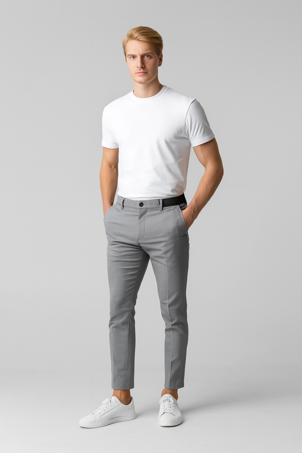Pantalon Chino Élégant et Détendu - Foivo