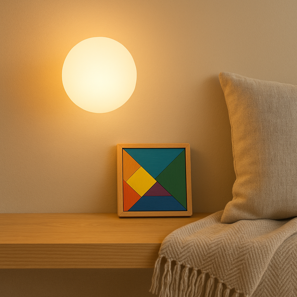 Lampe Murale Élégante Verre Satiné