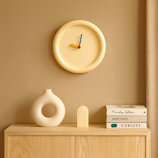 Horloge Design Coloré Géométrique Moderne - BlxckFR