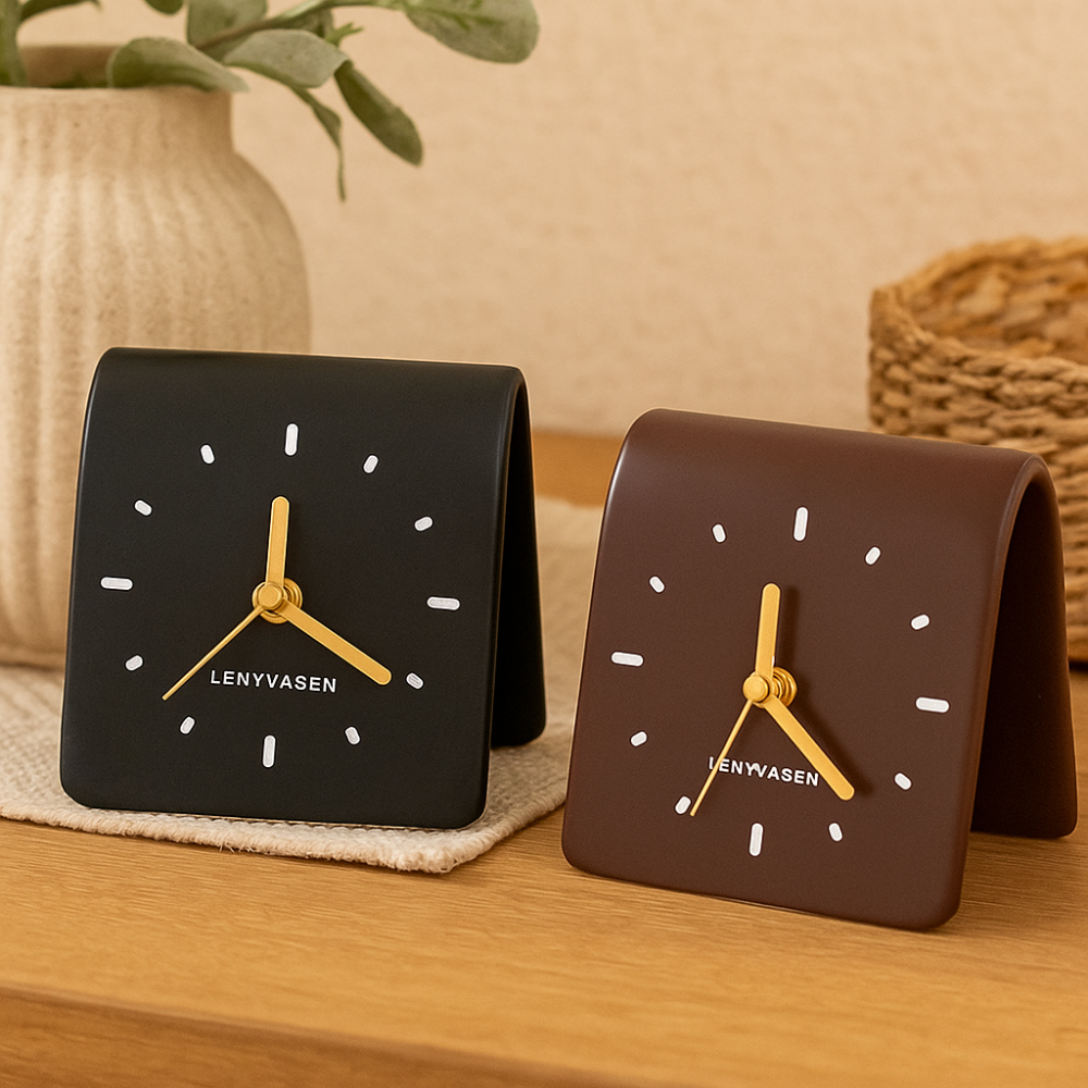 Cadran Élégant Design Circulaire Simple - BlxckFR